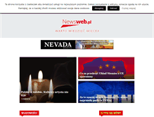 Tablet Screenshot of newsweb.pl